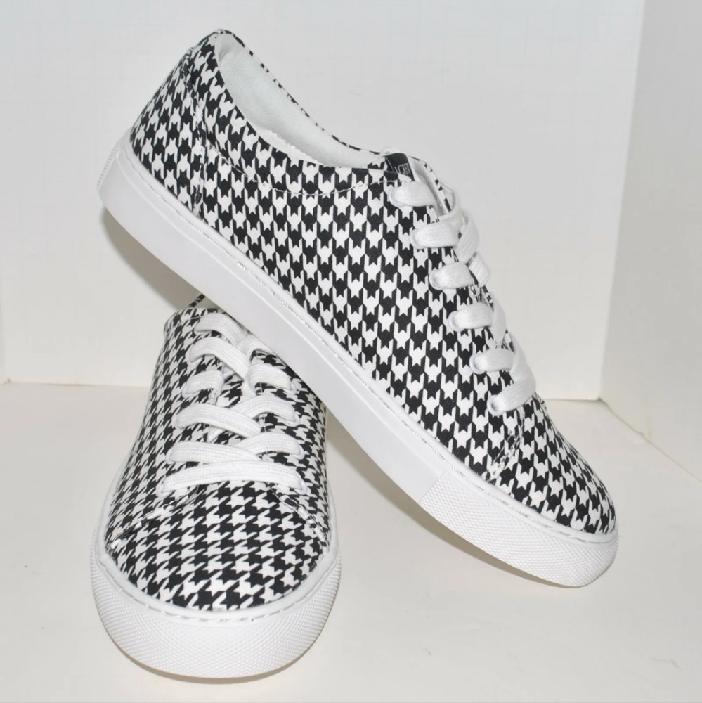 J. Crew Houndstooth Road Trip Sneakers